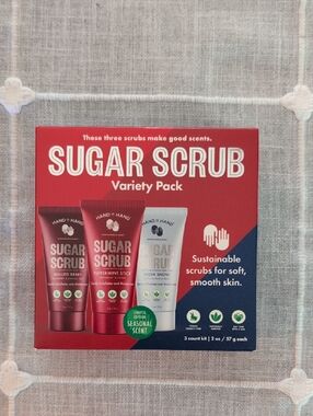 Hand in Hand Sugar Scrub Variety Pack - Limited Edition, Unopened